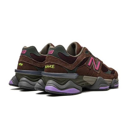 New Balance 9060 "Rich Oak/Burgundy & Hi-Pink"