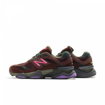 New Balance 9060 "Rich Oak/Burgundy & Hi-Pink"